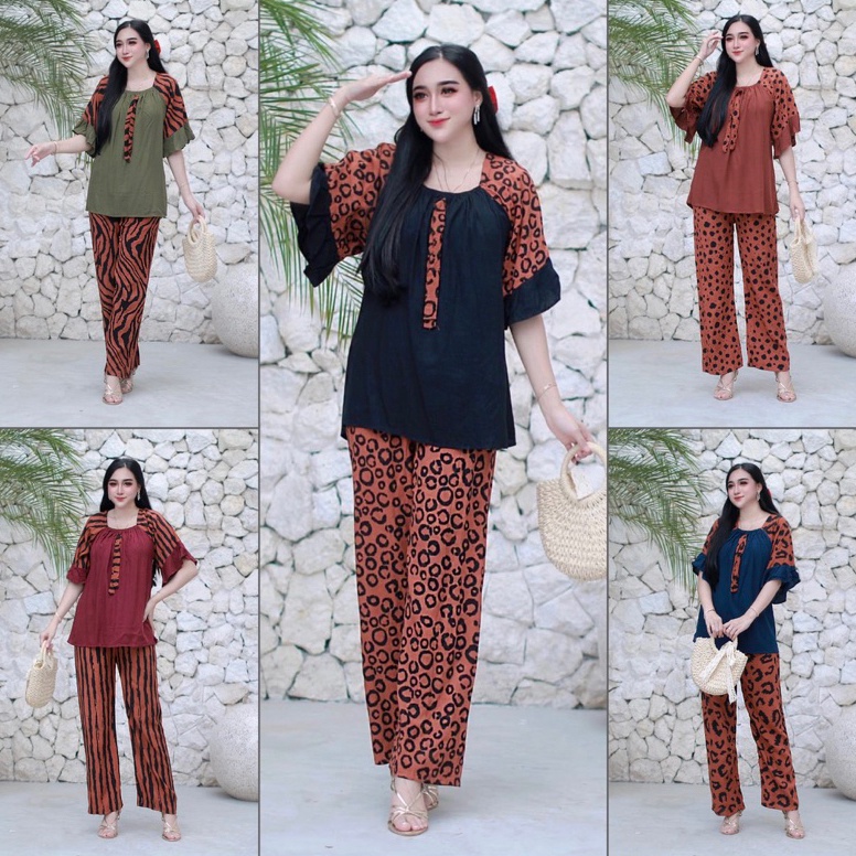 SETELAN ANDIN ARAB ONE SET FUJI  BAHAN RAYON SUPER GRADE A ORI  MODEL KERAH KERUT BUMIL LD 11 ART U2