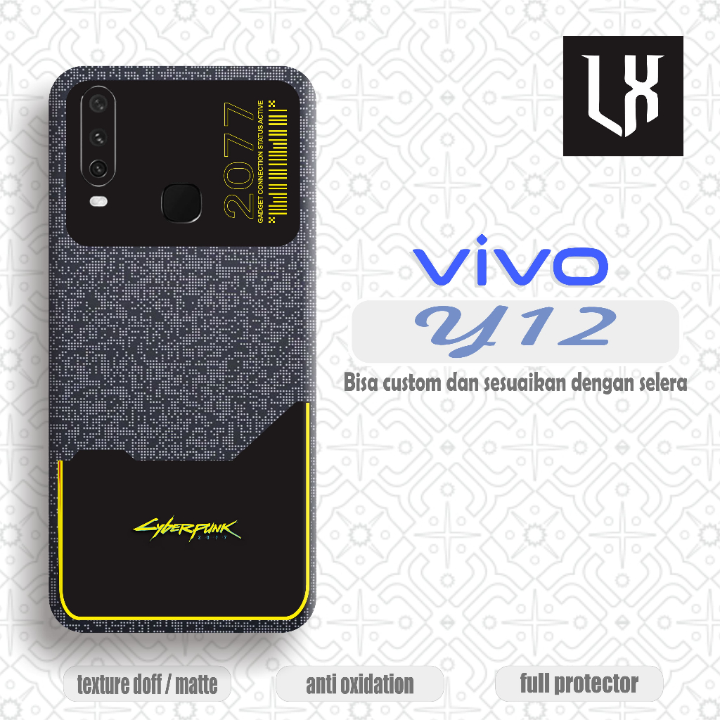 Garskin/Stiker/case VIVO Y12 Motif cyberpunk (pie2cis)