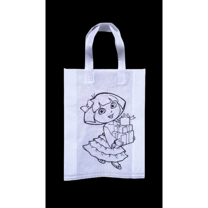 

Tas mewarnai Tas lukis anak Menggambar isi 45pcs Grosir Tas putih 30×40×8