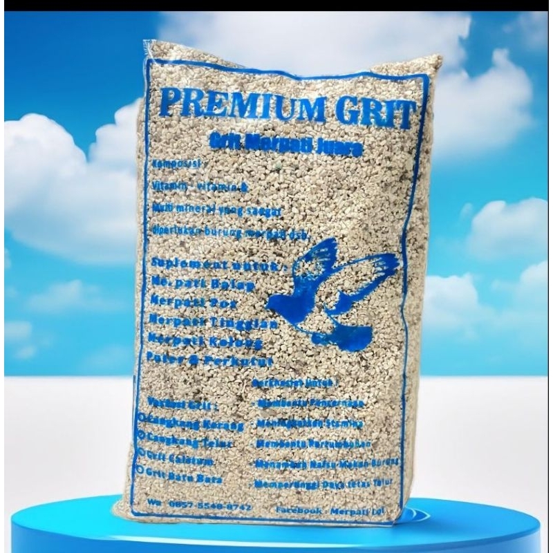 Grit Merpati Cangkang Kerang 1kg