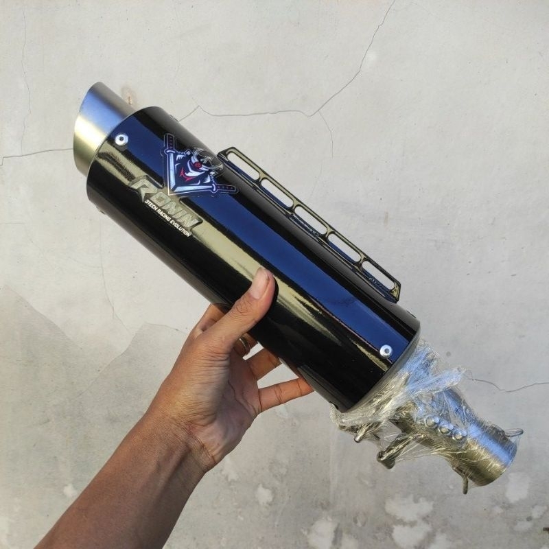 Knalpot 3 Suara Ronin Katana di CRF 150 L