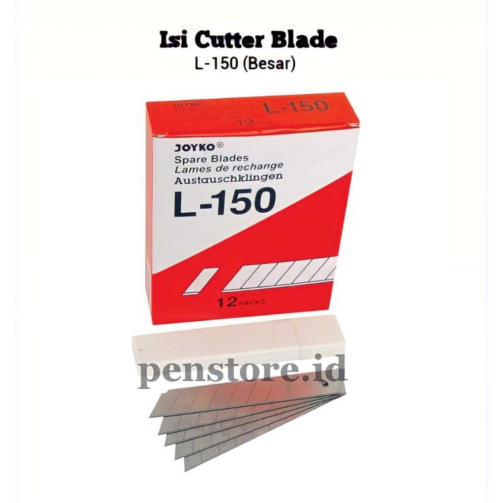 

(Tube = 5 pcs) Isi Cutter Besar L-150 Joyko (refill)