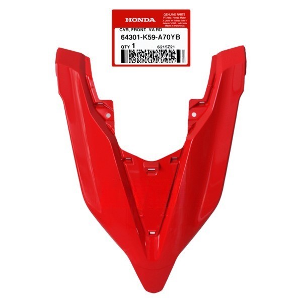Cover Tameng Depan Merah Honda Vario 150 eSP K59J - 64301K59A70YB