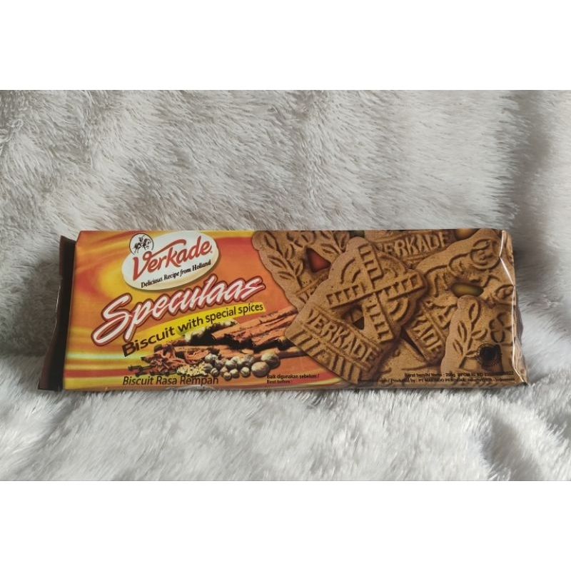 

Verkade Speculaas Biscuit/Biskuit Speculas Rasa Rempah 200 gr