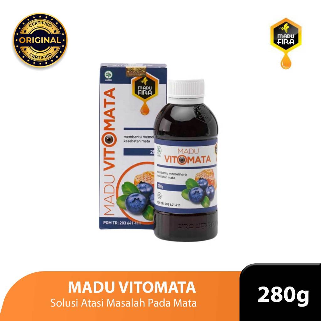 

Madu Vitomata Madu Fira 280g Kesehatan Untuk Mata Minus Buram Kabur Katarrak Glukoma