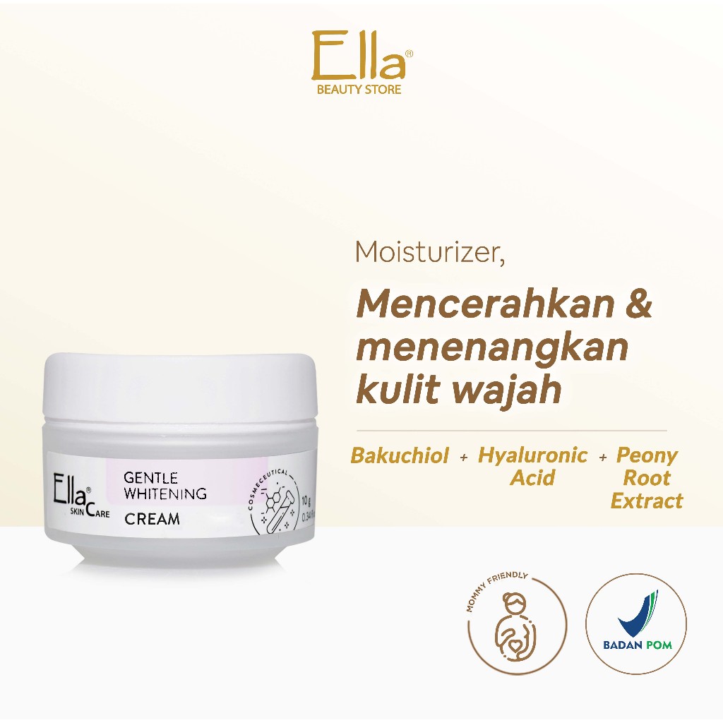 Gentle Whitening Night Cream Ella Skincare
