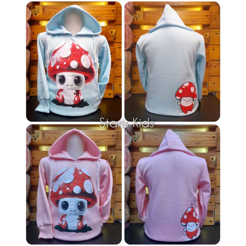 Sweater Anak Perempuan Mushroom/Kids Sweater/Sweater Anak Perempuan/Sweater Anak Perempuan Tebal/Swe