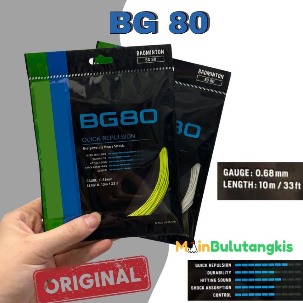 TI Senar Raket Badminton BG 8 Original