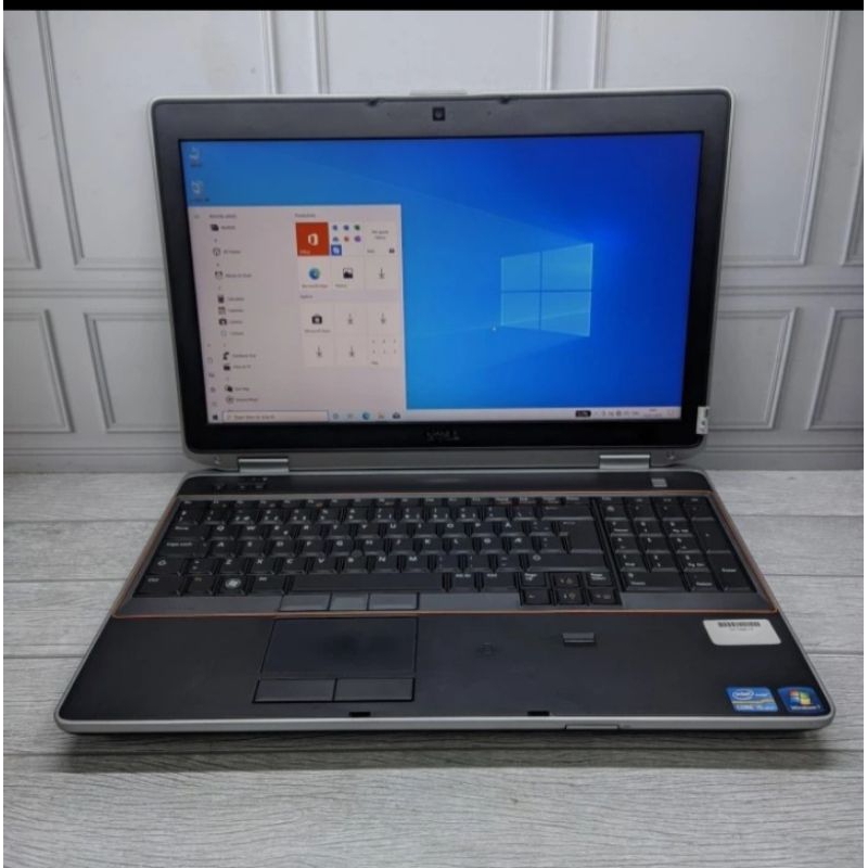 Laptop dell latitude termurah e6520 core i7-2670QM 8core ram 8gb ssd 256gb