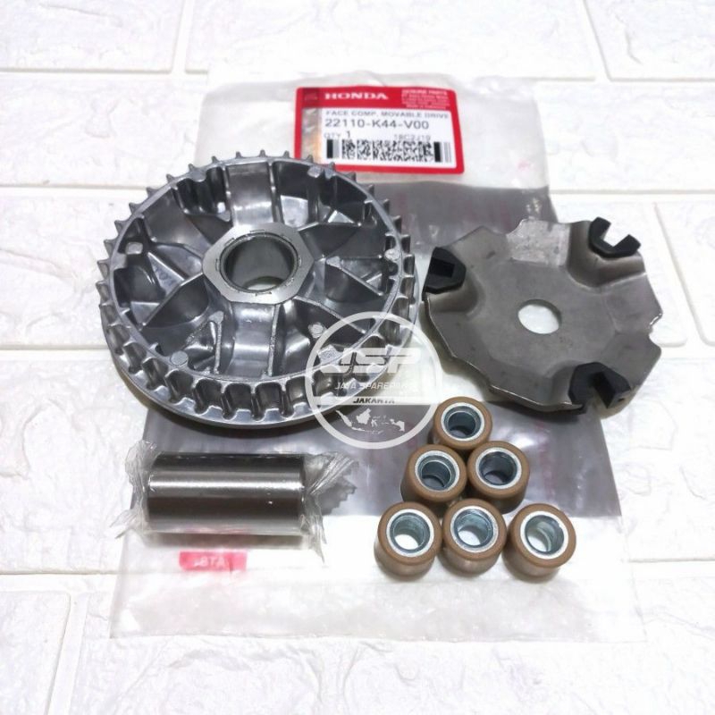 RUMAH ROLLER ASSY RUMAH ROLLER SET BEAT POP NEW SCOOPY FI ESP BEAT STRET BEAT ALL NEW