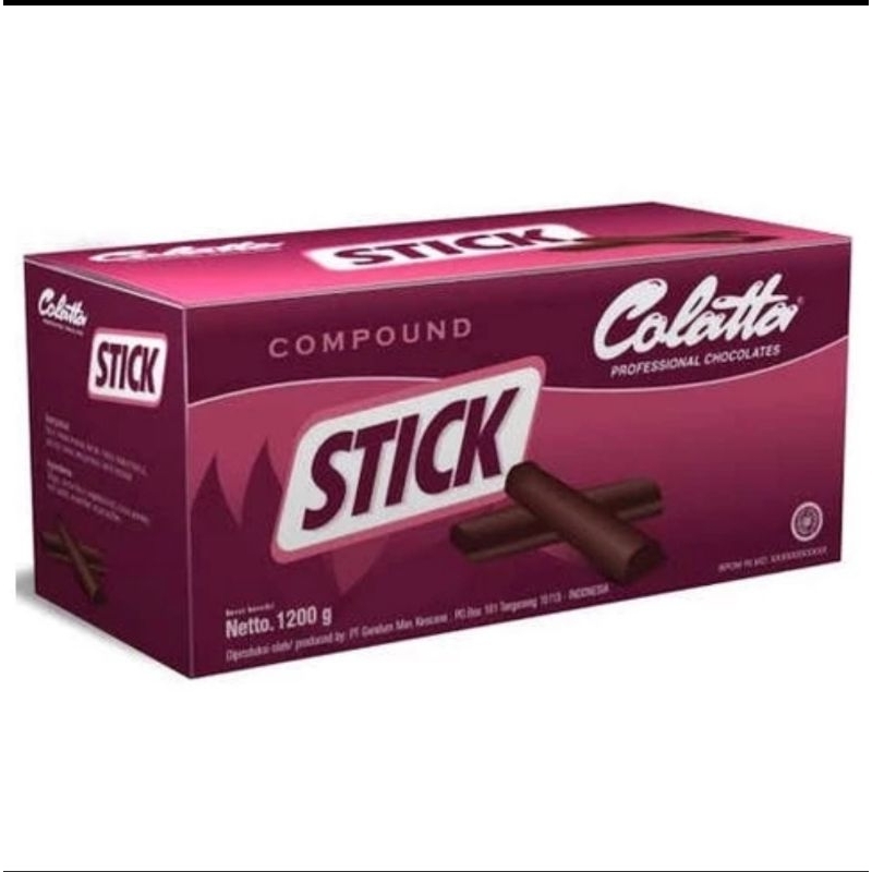 

COKLAT STICK COLATTA 1,2 kg BAHAN KUE