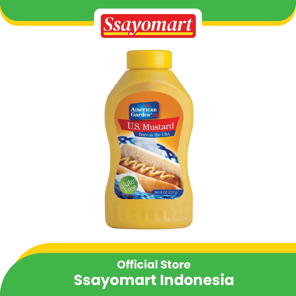 

Saus Mustard American Garden U.S Mustard 227g