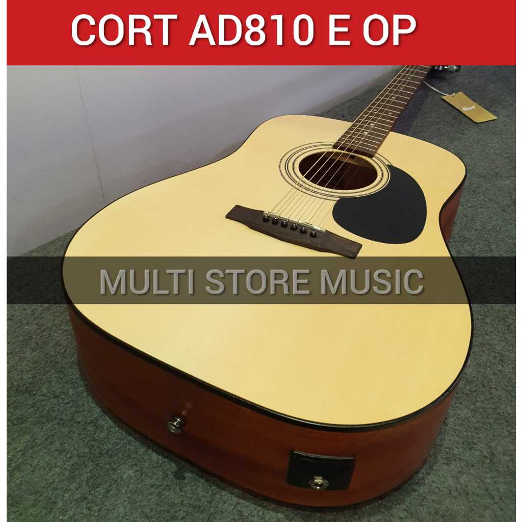 Gitar Cort Akustik Elektrik AD810E OP - AD 810E OP - CORT AD810 - AD 810 - AD810E - AD 810E - ORIGIN