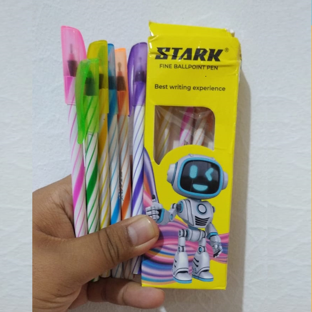 

PENA STARK SPIRAL BALLPEN PULPEN PEN SPIRAL MURAH PULPEN HITAM EKONOMIS