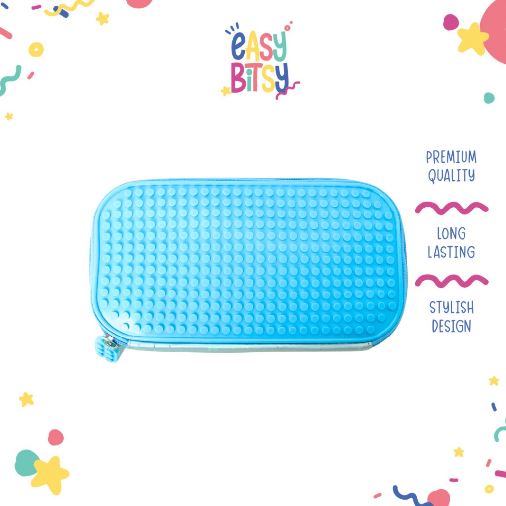 

Easybitsy Tempat Pensil Pensil Case Anak Laki-Laki Perempuan All Ages Pixel Bits - Lego