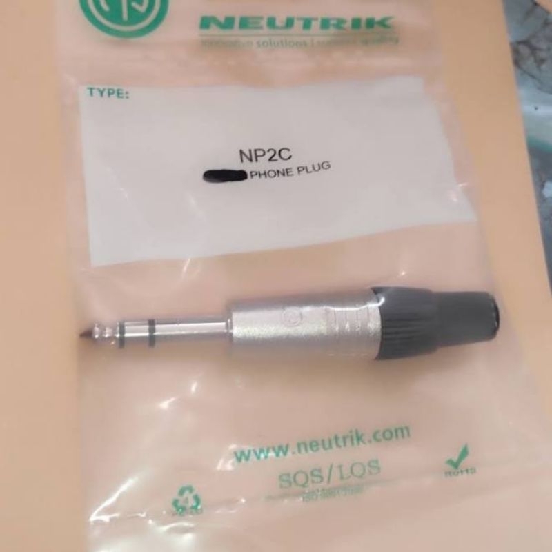 JACK AKAI MONO NEUTRIK 6,5 JACK INSTRUMENT NEUTRIK AKAI MONO