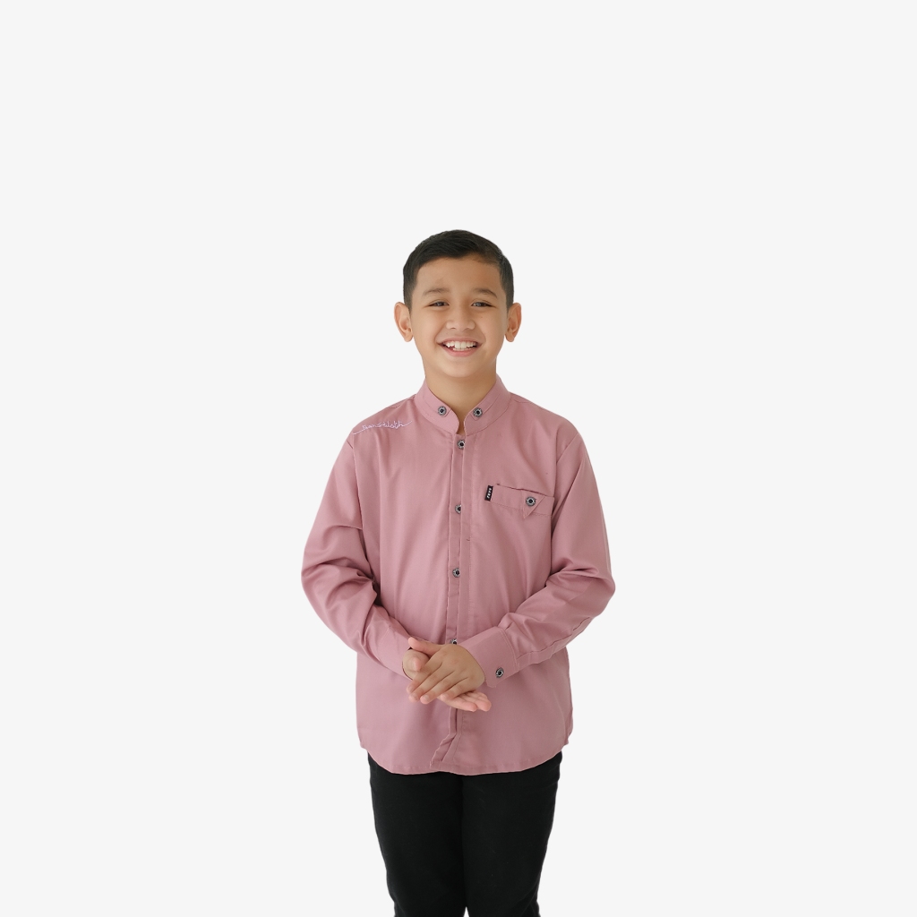 BARS CLOTH.CO Baju Muslim Anak Laki Laki Terbaru 2024 Usia 3 4 5 6 7 8 9 10 11 12 Tahun New Kemko Al Syam Habaib Lengan Panjang Bahan Toyobo Premium Seragam Santri Putra Gus Azmi Hadroh Az Zahir Model Elegan Mewah Simple Modern Outfit Lebaran Kekinian-8