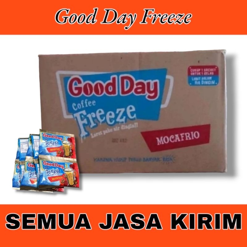 

Good Day Freeze 1 Dus isi 12 renceng Semua Jasa Kirim