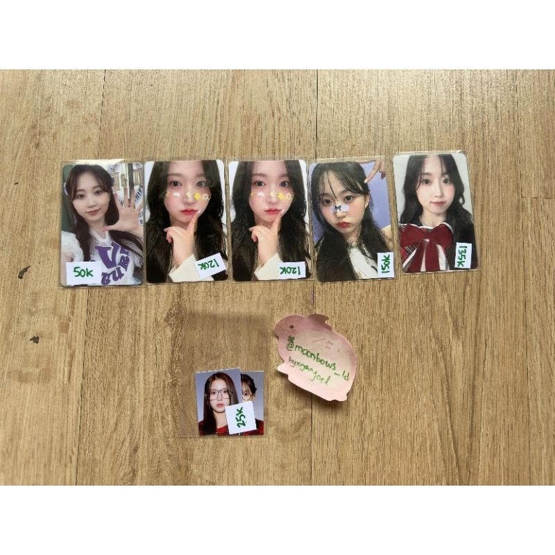 [UBAH KE JNT/JNE] Pc Photocard Pob Holo Album Ld Lucky Draw Nmixx Sullyoon Haewon Bae Lily Kyujin Ji