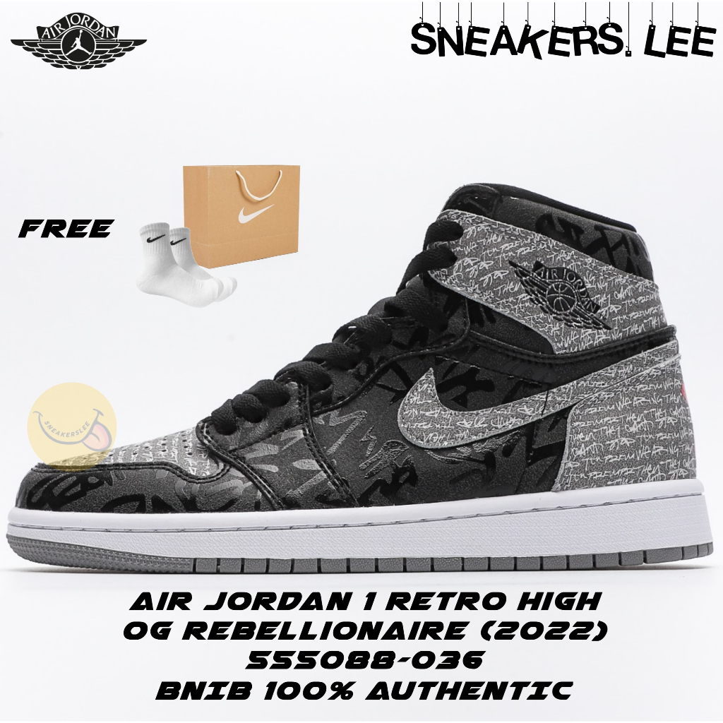 [SL] Jordan 1 High OG Rebellionaire 555088-036