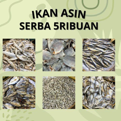 

Serba 5ribu Ikan Asin Premium