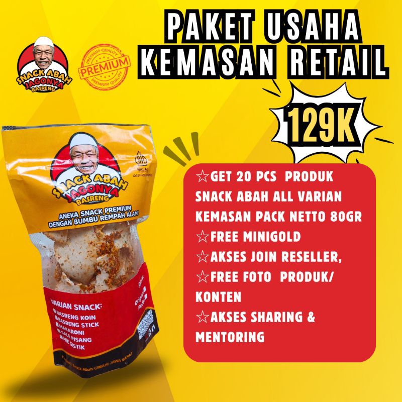 

Paket Usaha Cemilan Paket Usaha Basreng Paket Reseller Snack Abah