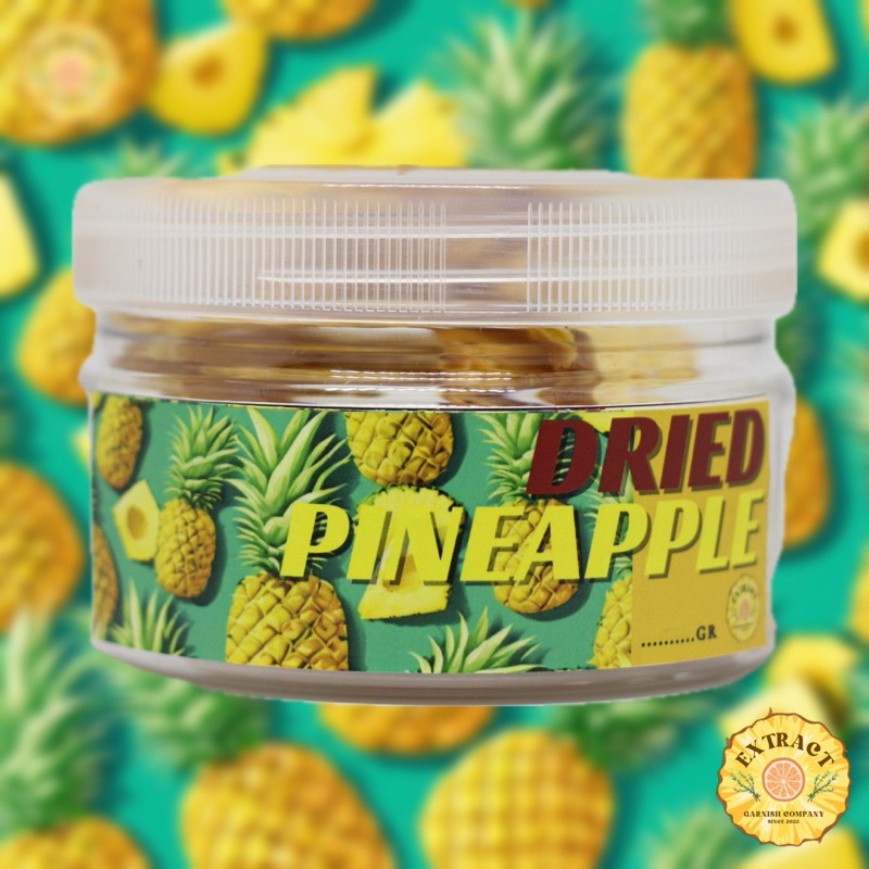 

[BUKAN KERIPIK] Premium Dehydrated Pineapple Slice / Dried Pineapple / Nanas Kering / Infused Water