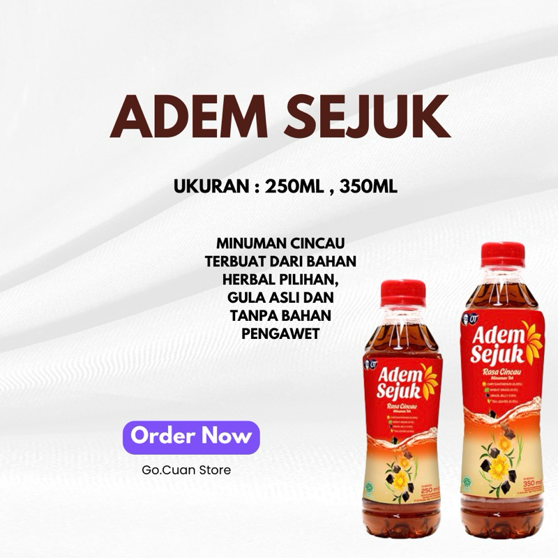 

ADEM SEJUK MINUMAN CINCAU KARTON