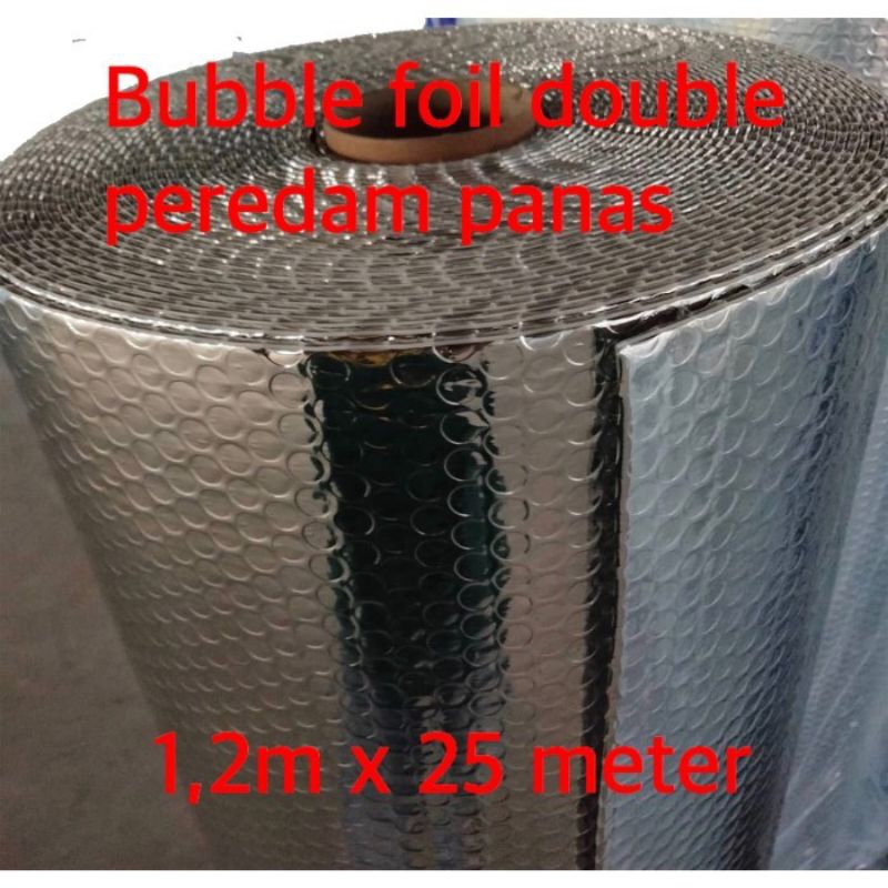 aluminium bubble foil peredam panas atap