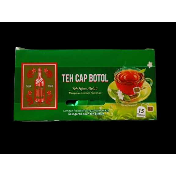 

Teh Celup Teh Hijau Melati Cap Botol