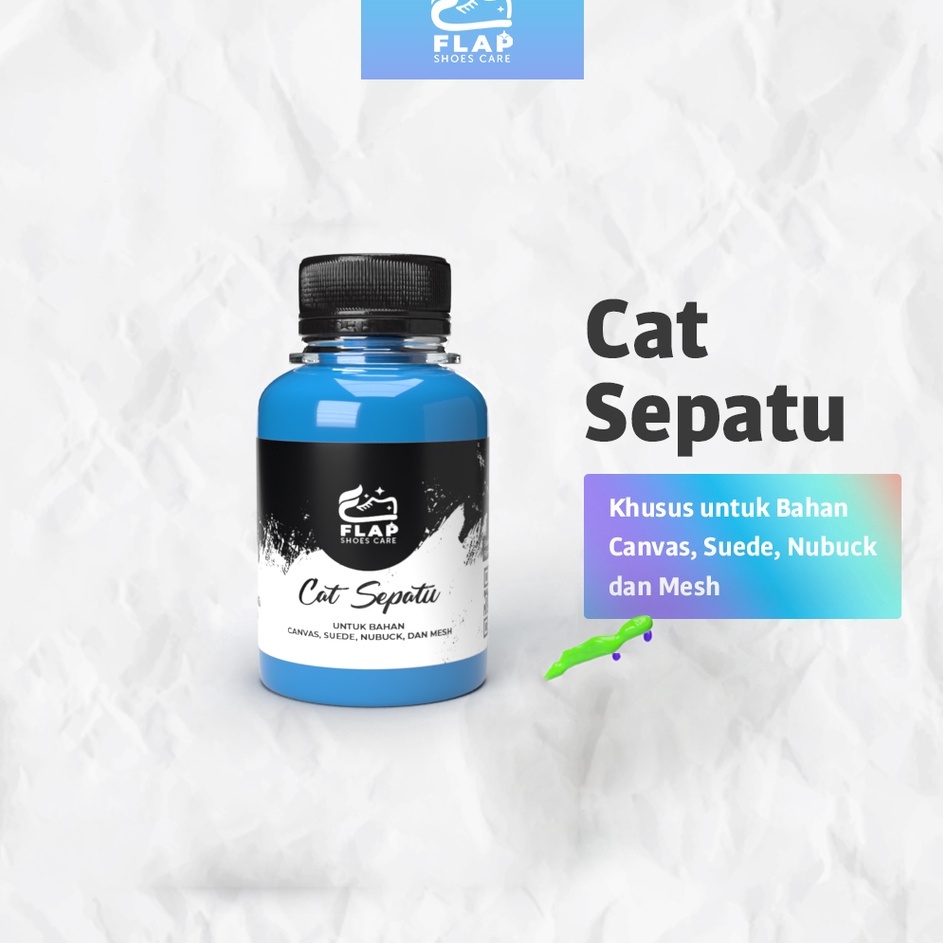 New Arrival Flap Shoes Care  Cat Sepatu Kanvas Permanen