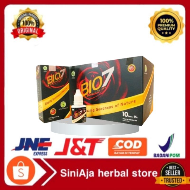 BIO7 BIO SEVEN BIO 7 JAMU TETES HERBAL 15ml original