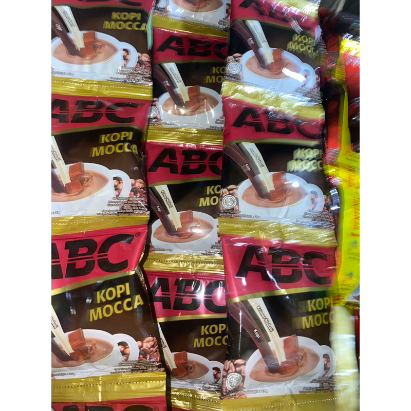 

kopi ABC moca 27 gram isi 10 pcs/renceng