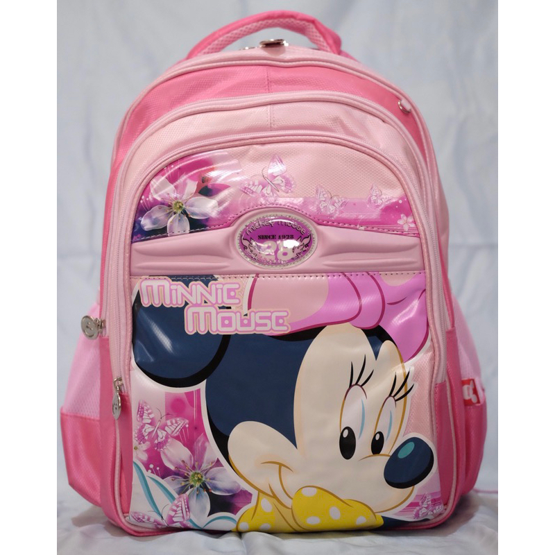 Tas Sekolah Disney Minnie Mouse Pink - Disney Minnie Mouse School Bag Pink