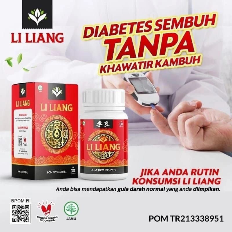 li liang obat herbal cina atasi masalah diabetes
