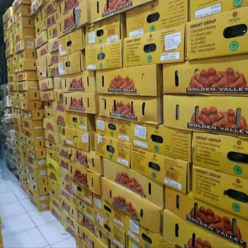 

Kurma Mesir Golden Valley 10kg & 1kg