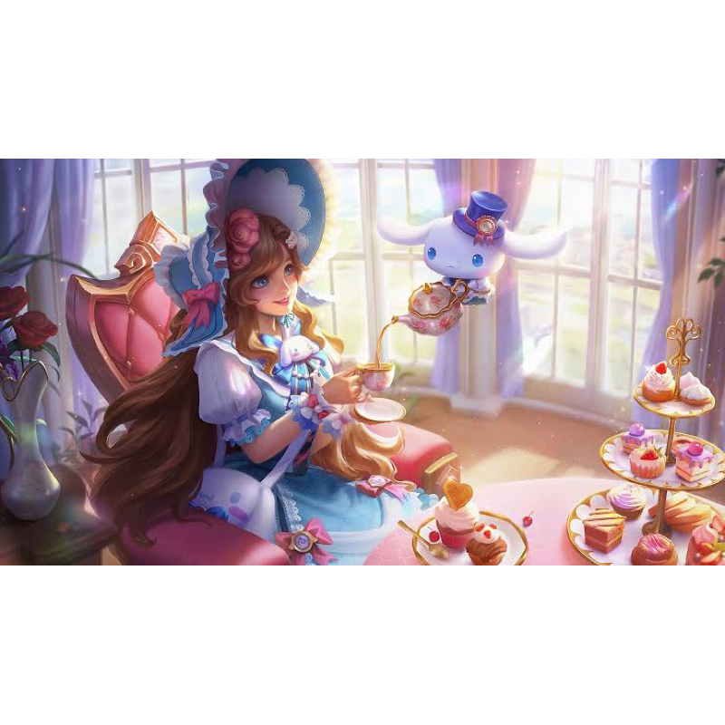 Kostum Cosplay Floryn Sanrio MLBB