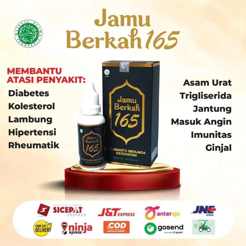 

Jamu Berkah 165 asli - jamu tetes herbal alami mengatasi segala macam penyakit