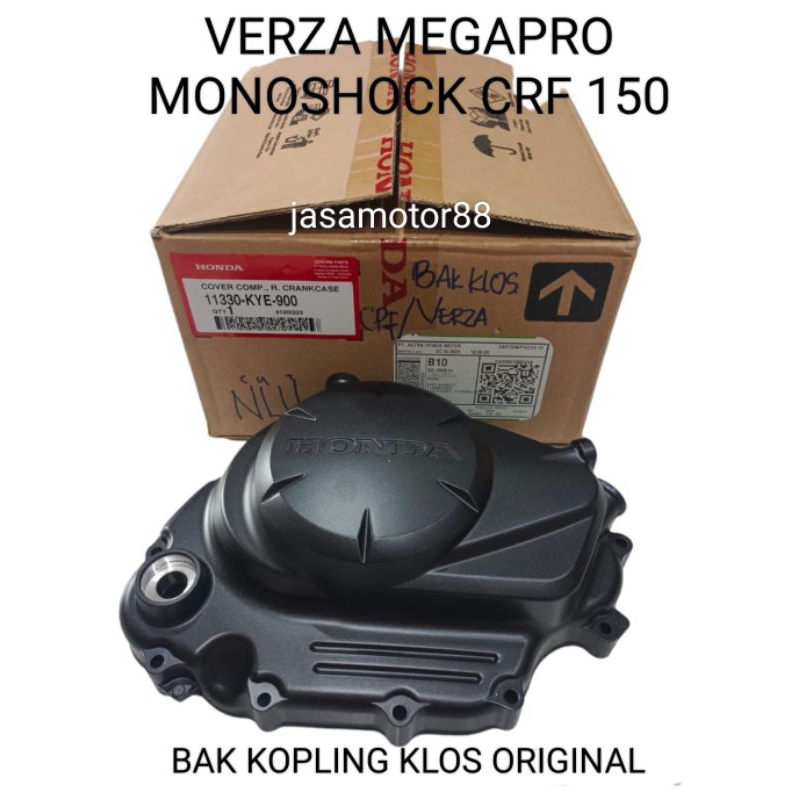 BAK BLOK KOPLING KANAN VERZA MEGAPRO MONO MONOSHOCK CRF 150 ORIGINAL 11330 KYE 900