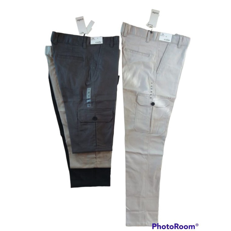 Hadir Terbaru  CELANA CARGO COLE PANJANG BAHAN STRCH