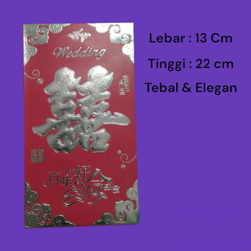 

Angpau Pernikahan Sanjid Tebal Elegan