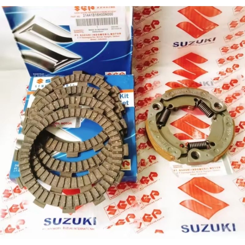 Kampas kopling+Kampas Ganda Only Suzuki Smash/Smash New Ori SGP