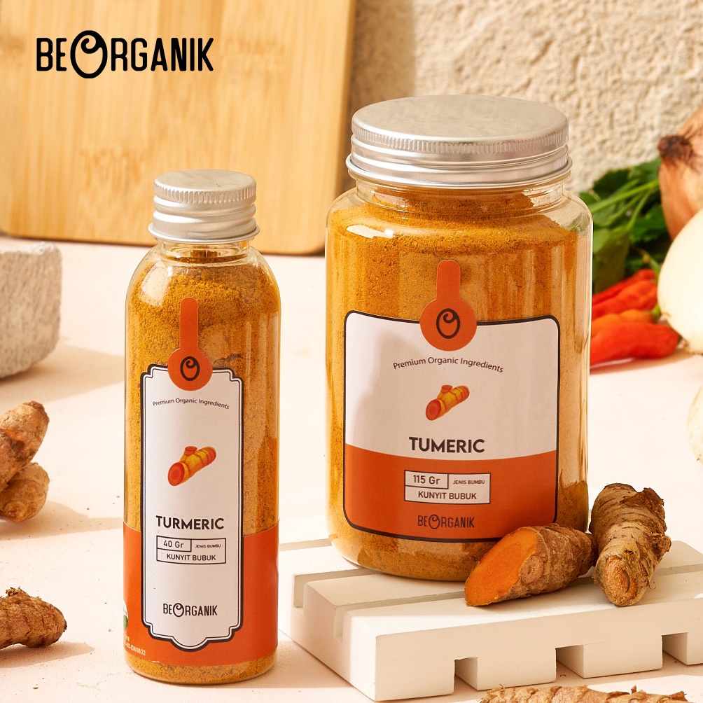 

33 HARGA GROSIR Beorganik Tumeric Powder Kunyit Bubuk 4gr