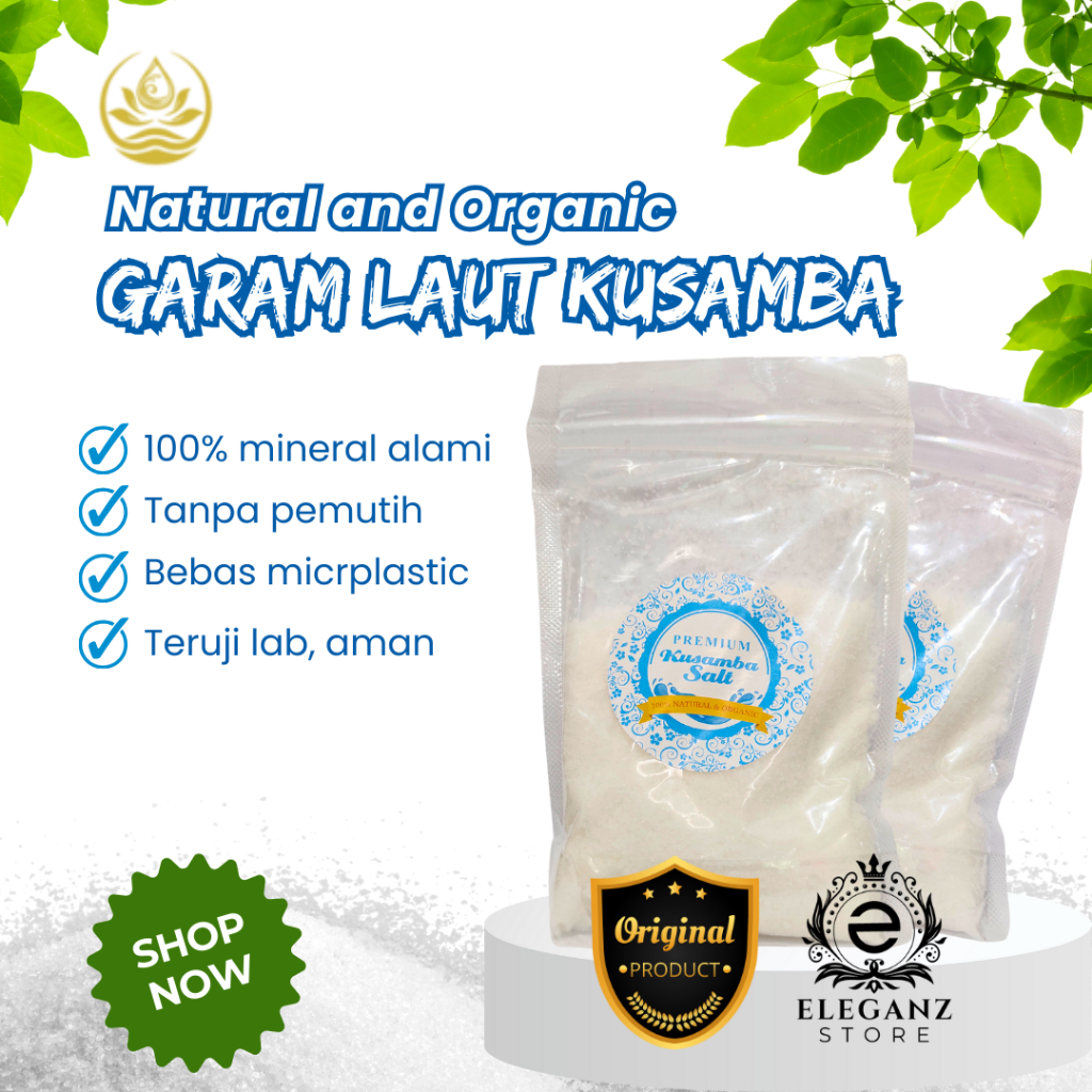 

Sagha - Garam Laut Kusamba (Premium Kusamba Seasalt) 250 gram