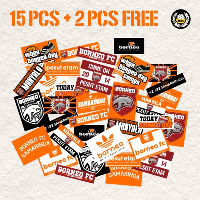 

Sticker Pack Borneo FC Samarinda