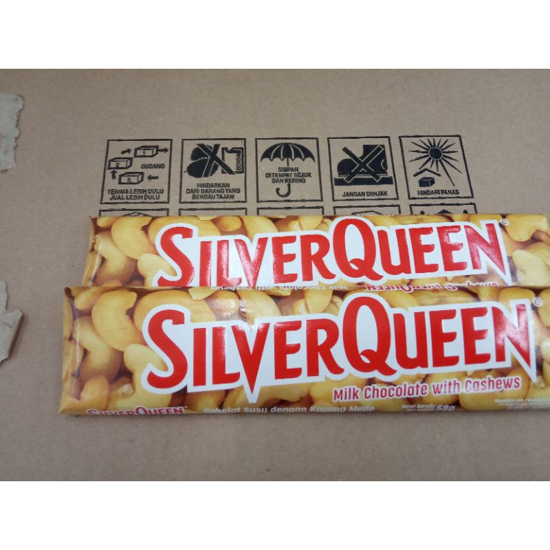 

silverqueen coklat cashew 58gr