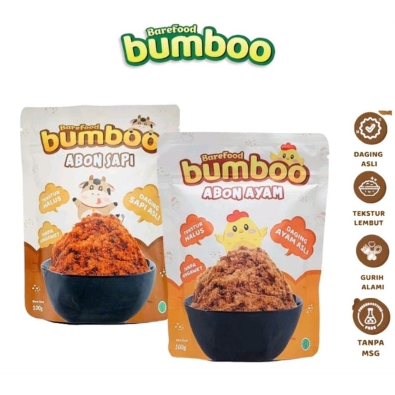 

Bumboo Abon Ayam & Sapi 100g