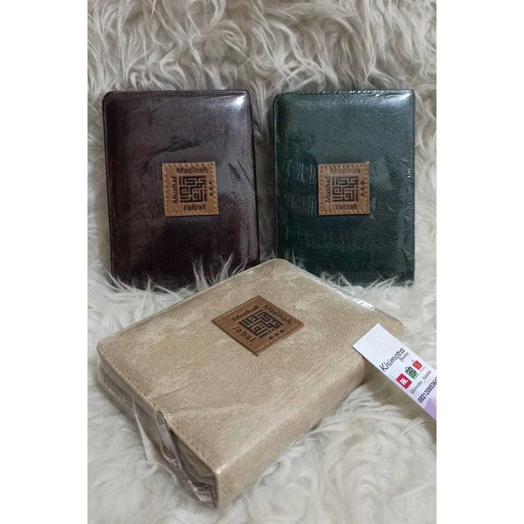 Al Quran dan Terjemah Mushaf Madinah A6 Resleting Kulit - Jabal