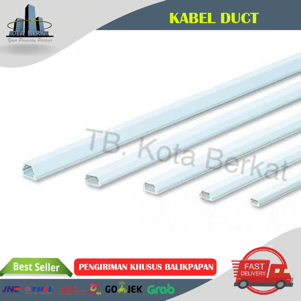 KABEL DUCT PVC / PROTECTOR PELINDUNG KABEL NISO / WIRING DUCT