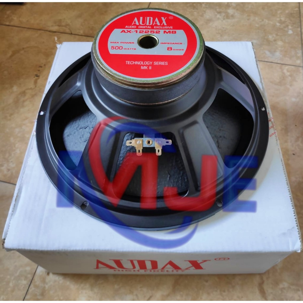 speaker audax 12 full ranger audax 12252 500watt